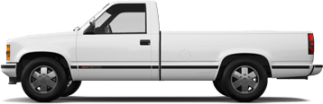 GMC Sierra 1500 2 Door pickup truck 1988-1999